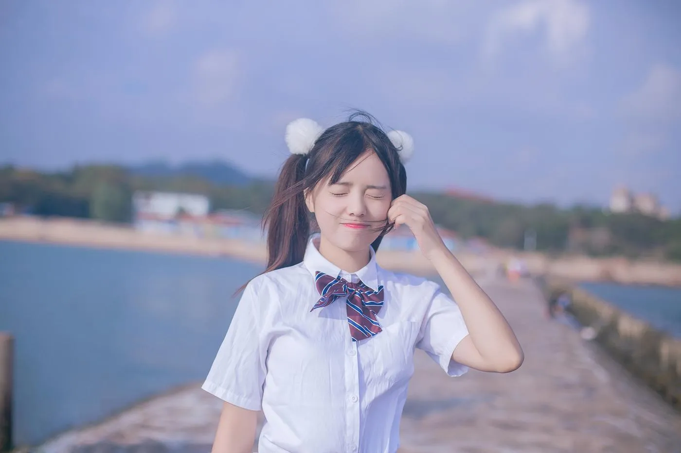 小野妹子w – NO.43 我的双马尾女友 [23P]插图1